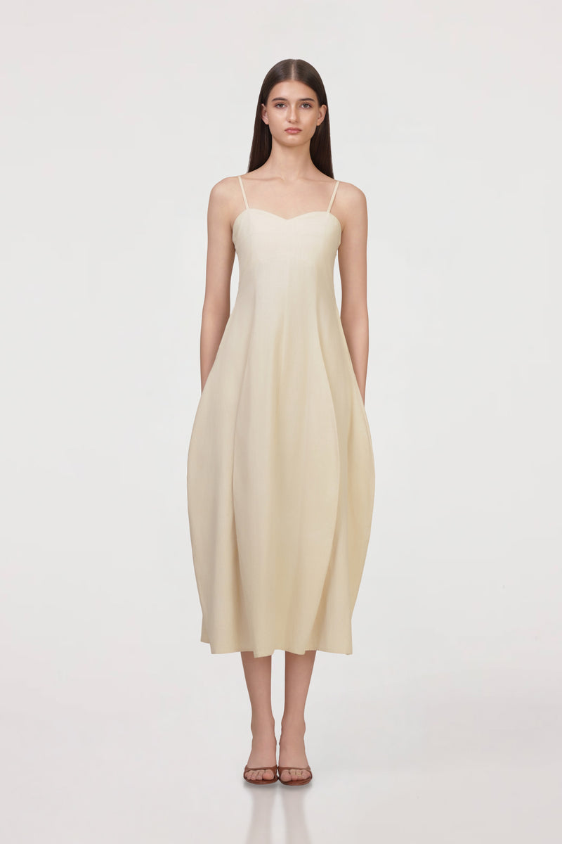 Bustier Petal Volume Dress