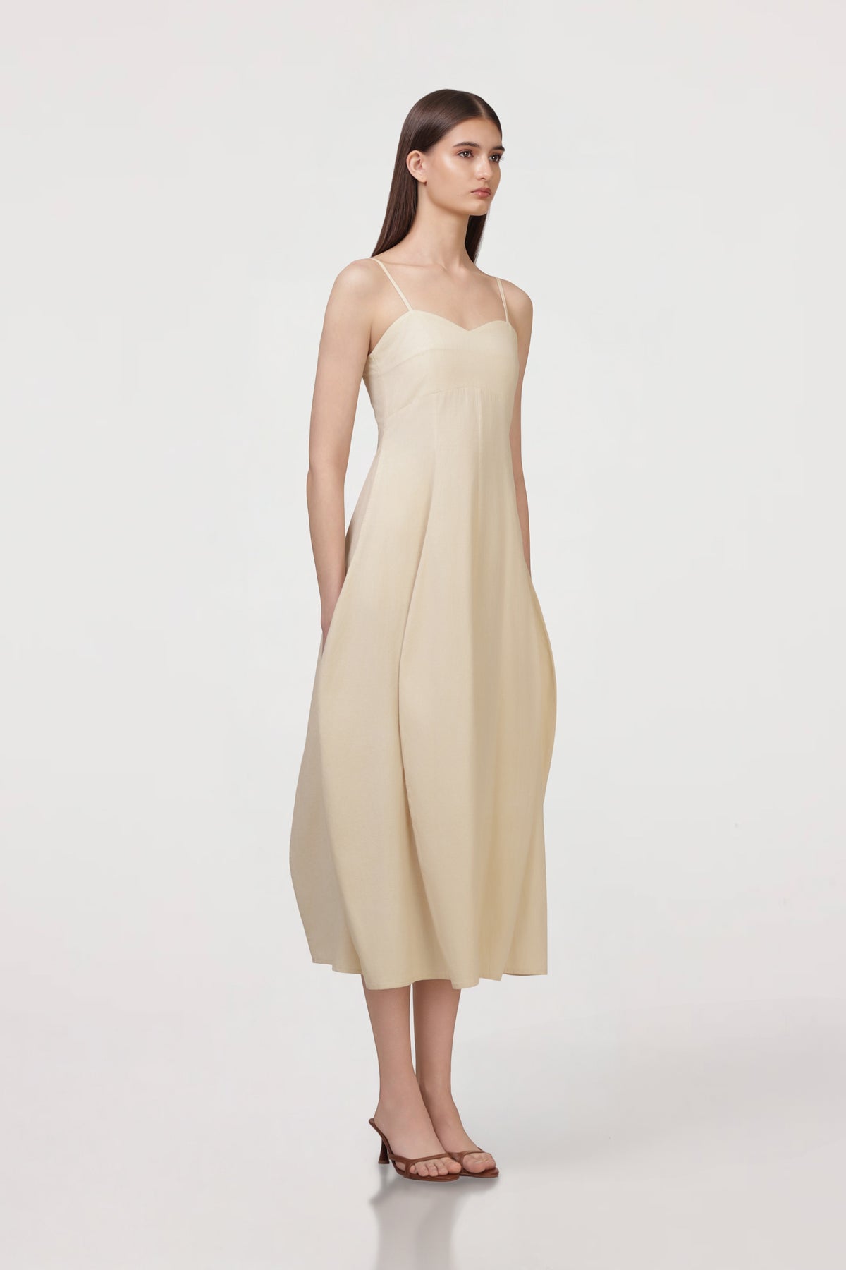 Bustier Petal Volume Dress