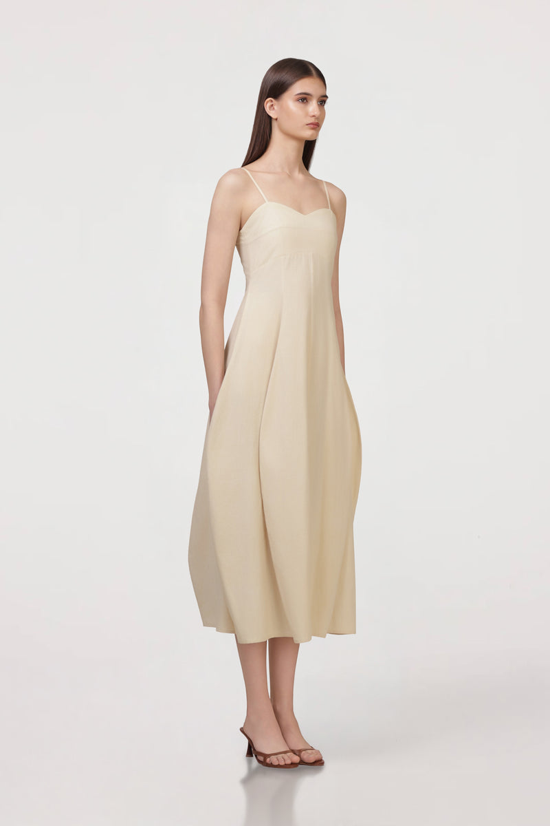 Bustier Petal Volume Dress