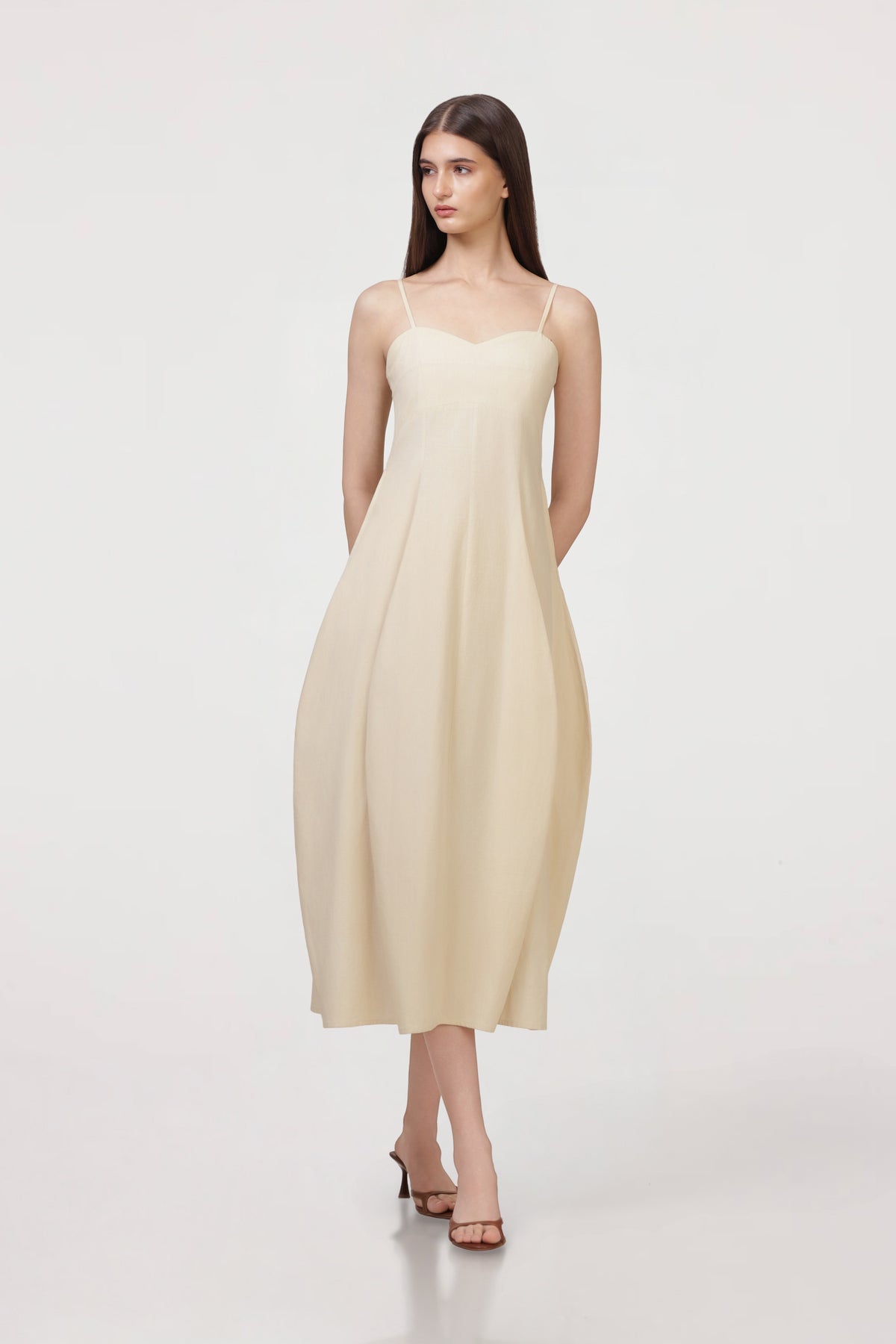 Bustier Petal Volume Dress