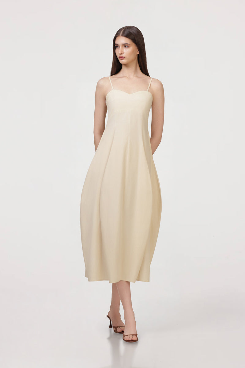 Bustier Petal Volume Dress