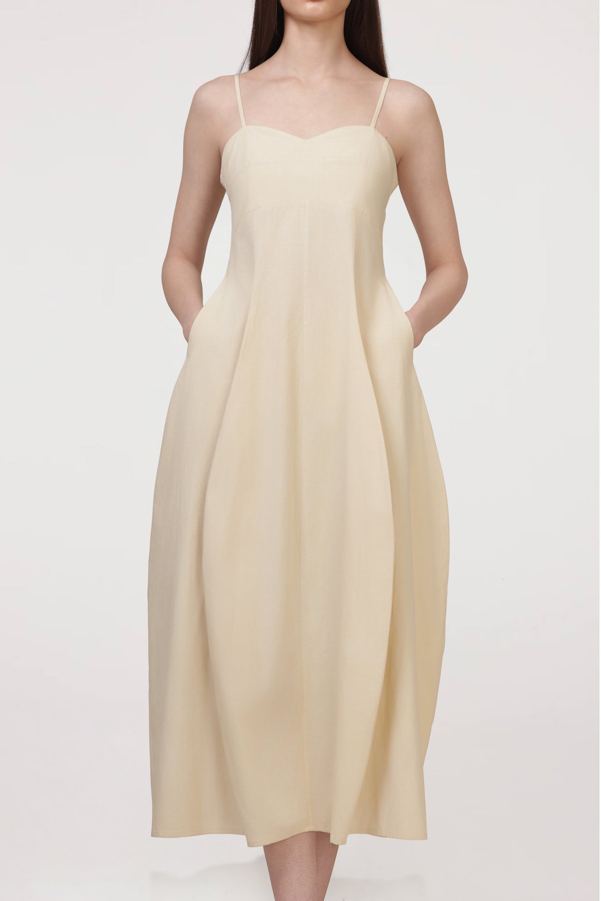 Bustier Petal Volume Dress