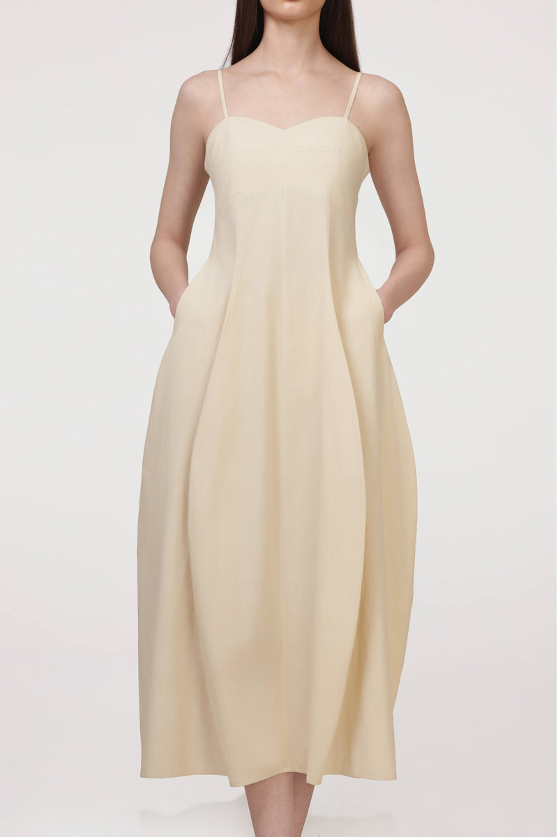 Bustier Petal Volume Dress