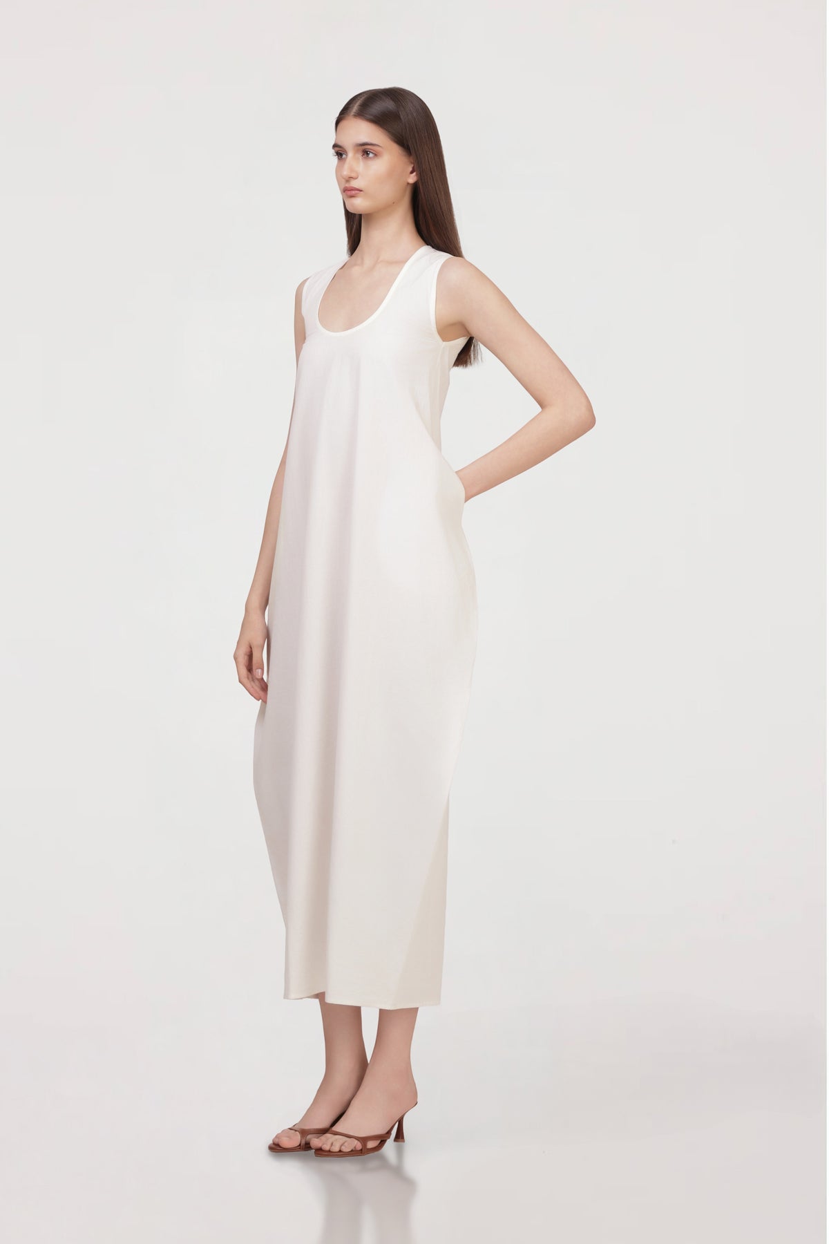 Hourglass Cotton Dress