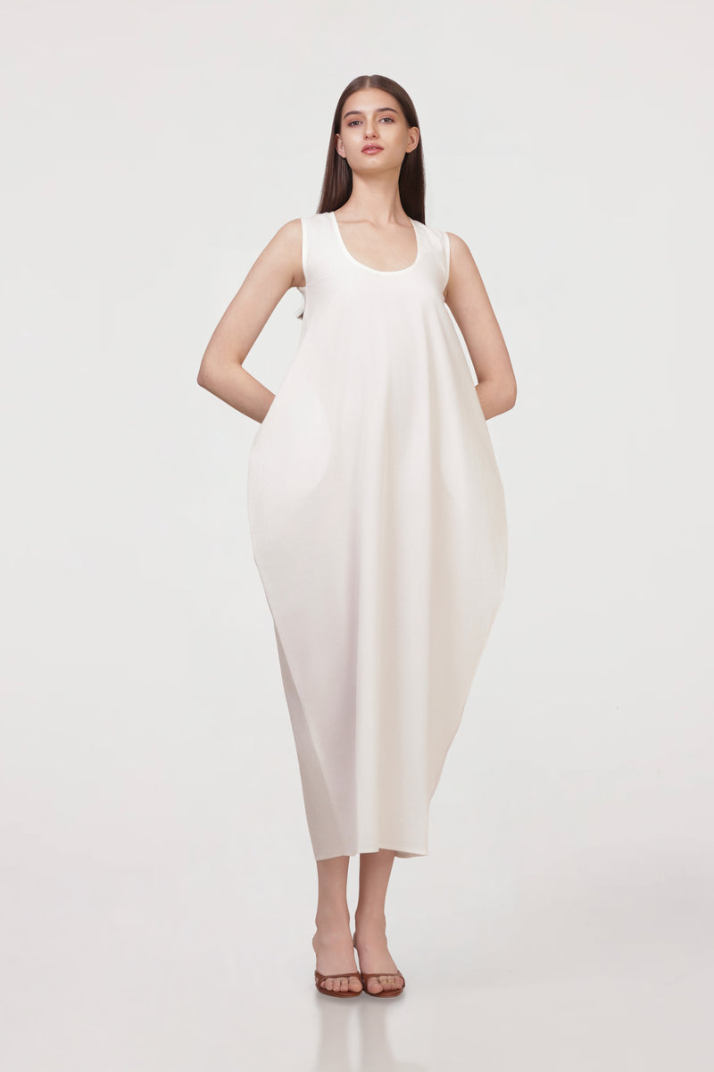 Hourglass Cotton Dress