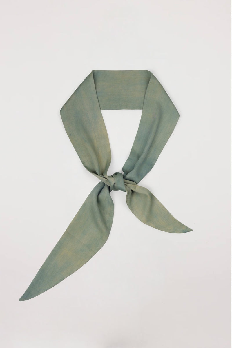 Large Lotus Silk Scarf